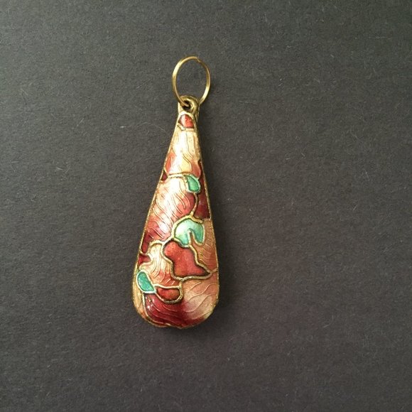 Cloissone style handmade pendant - Picture 1 of 2